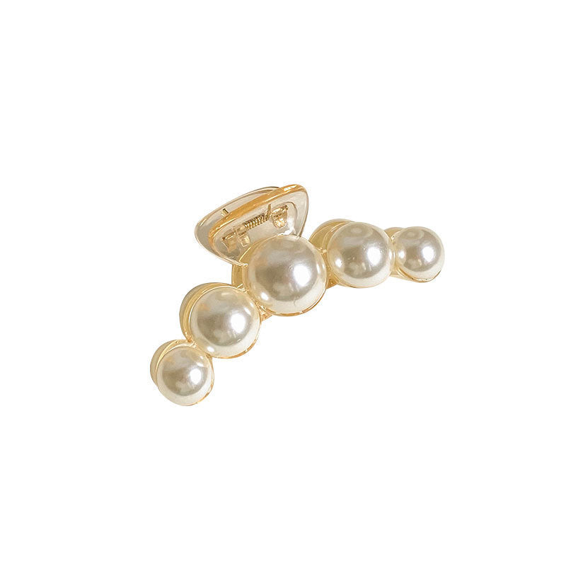 Wholesale pearl hair back head shark clip